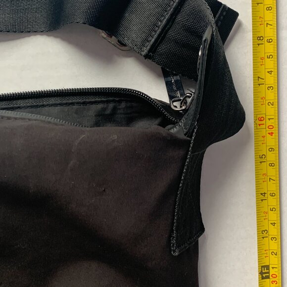 Adidas by Stella McCartney Black Shoulder Tote Gym Duffel Bag Travel Pockets Zip - Picture 8 of 11